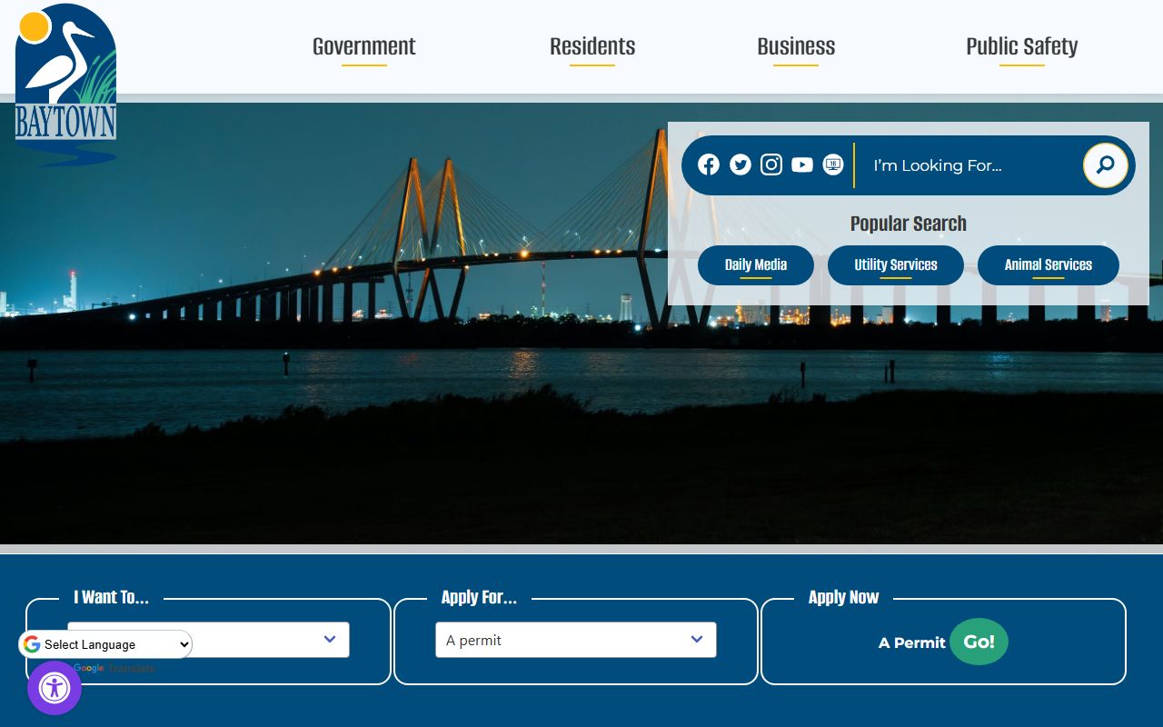City of Baytown homepage - Baytown Texas divorce records
