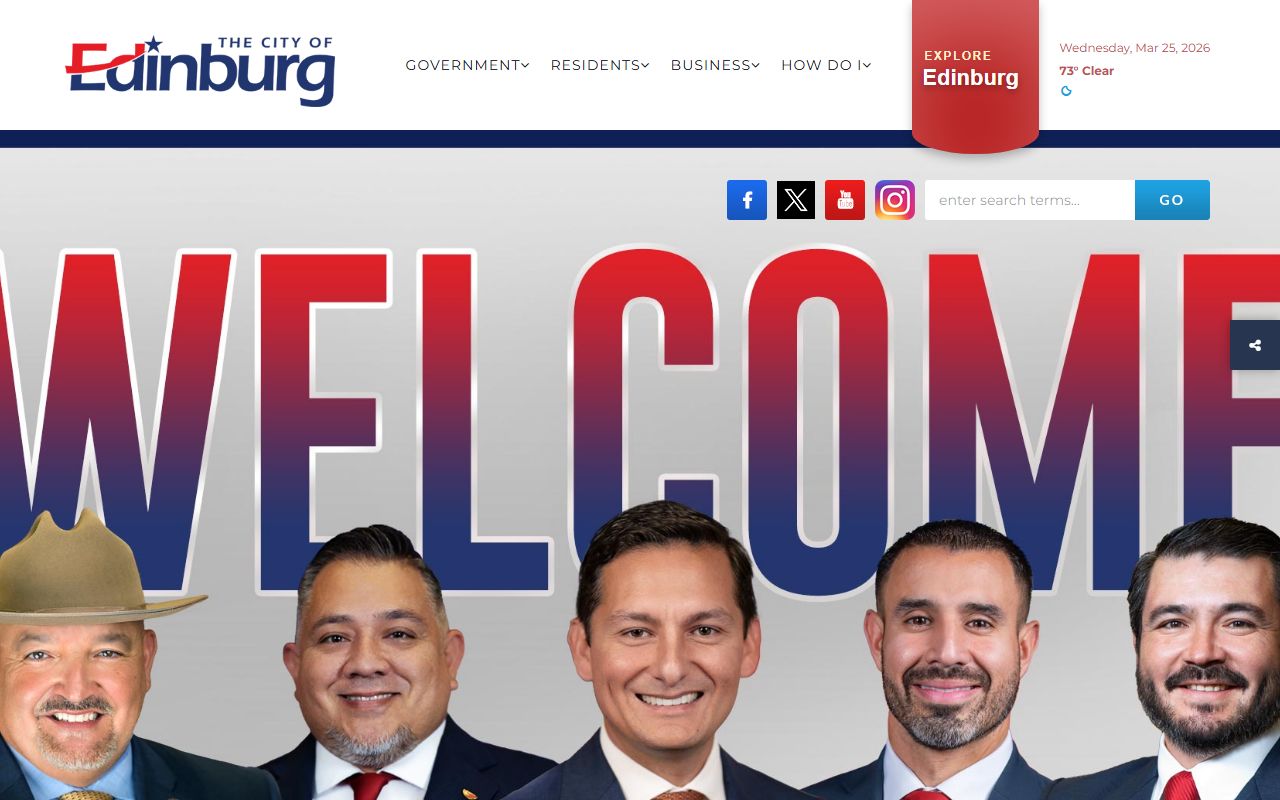 City of Edinburg homepage - Edinburg divorce records