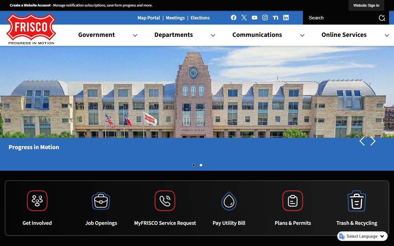 City of Frisco homepage - Frisco Texas divorce records