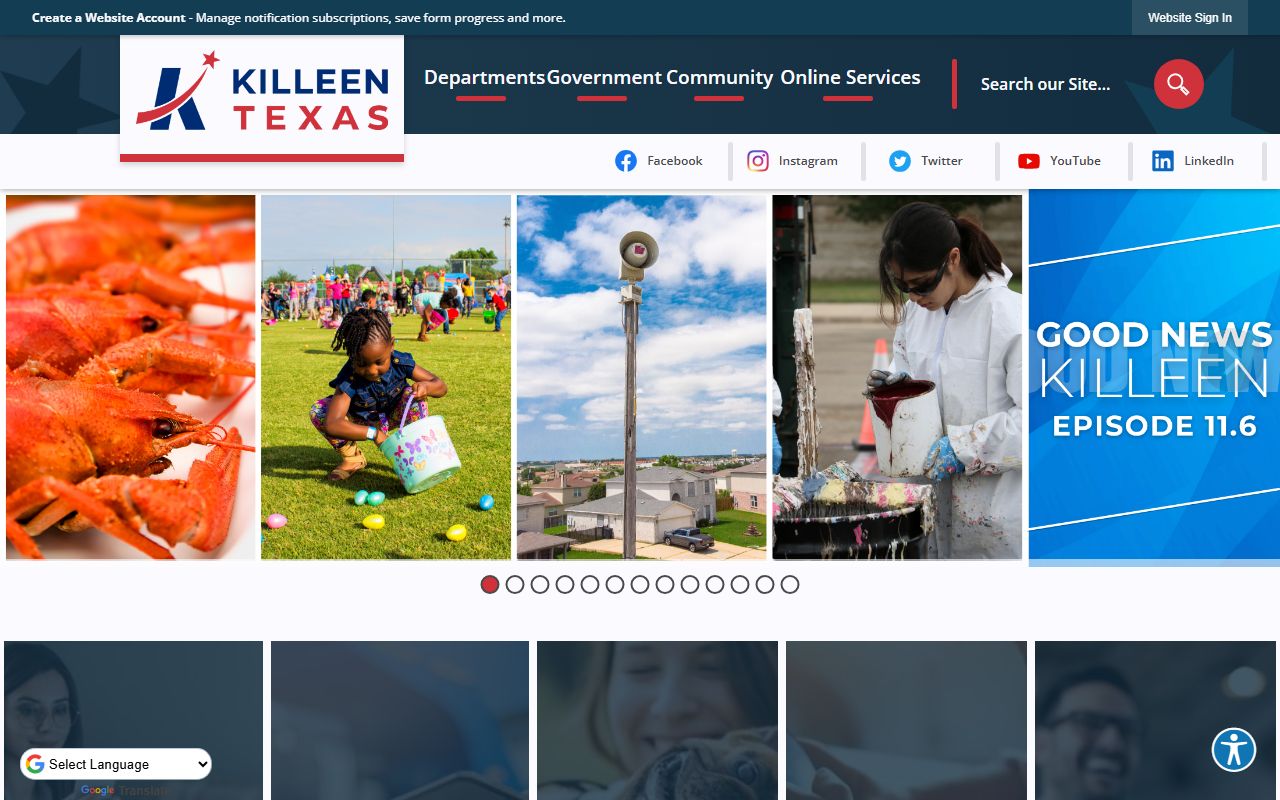 City of Killeen homepage - Killeen divorce records