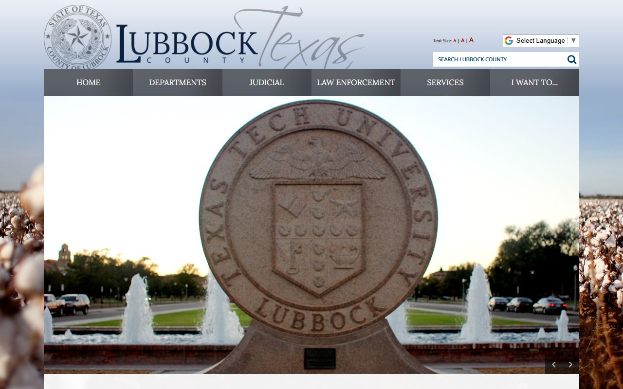 Lubbock County Homepage - Lubbock Divorce Records