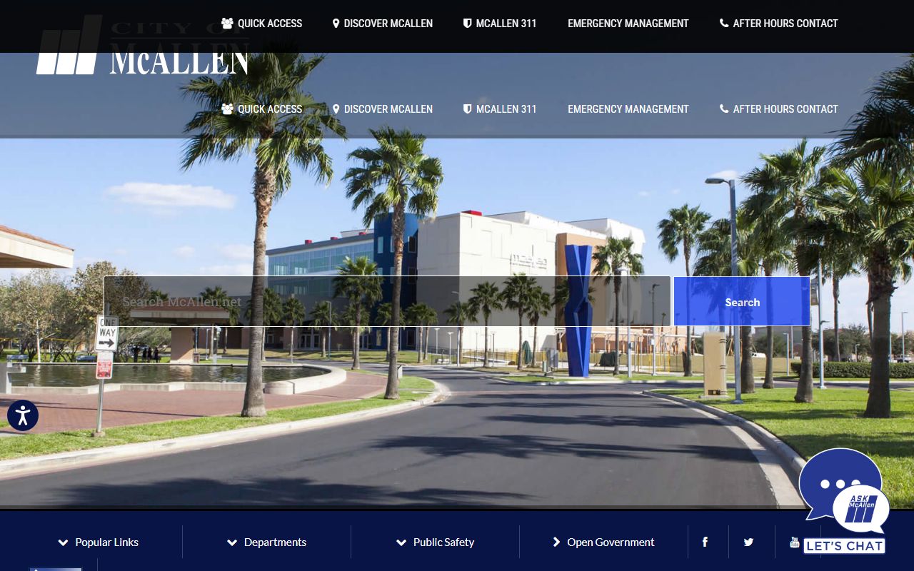 City of McAllen homepage - McAllen Texas divorce records