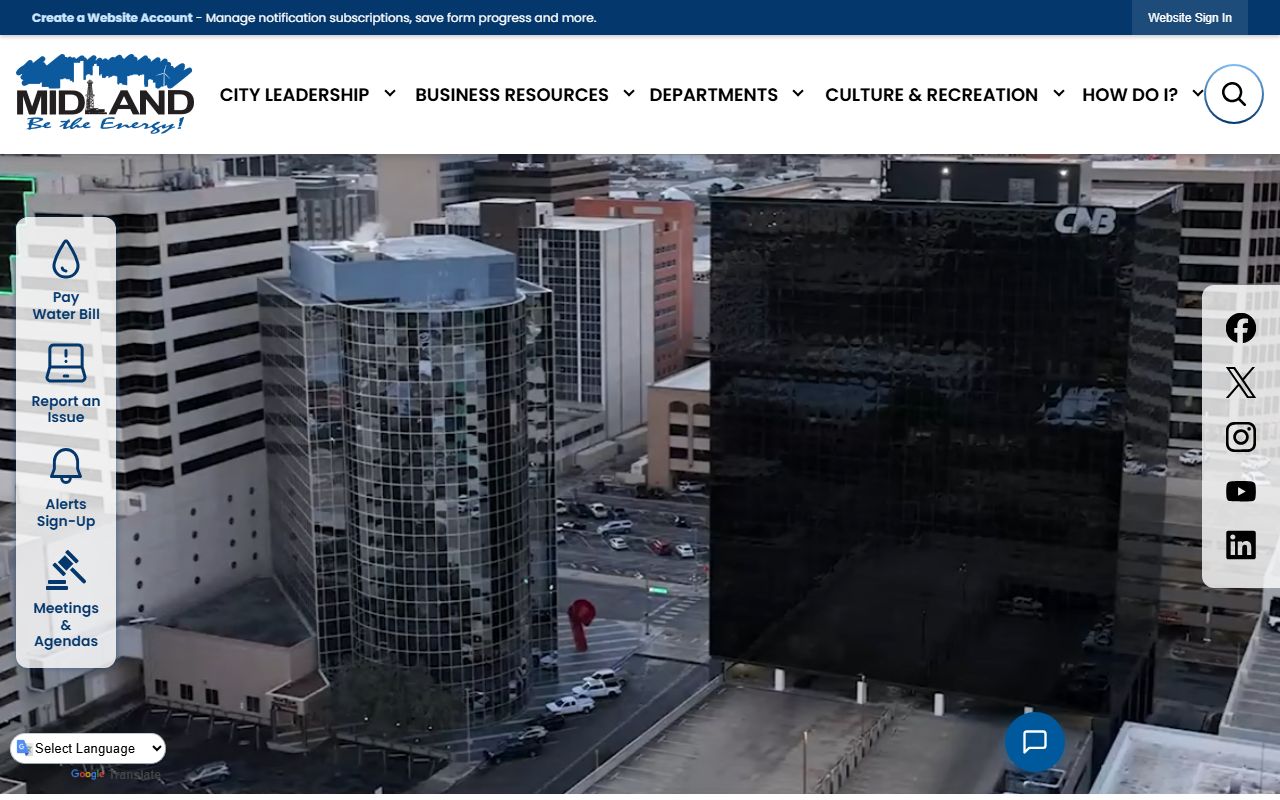 City of Midland homepage - Midland Texas divorce records