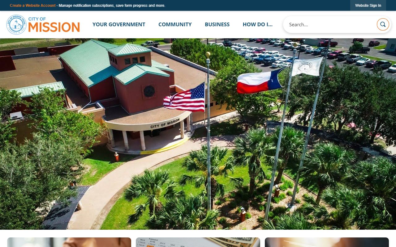 City of Mission homepage - Mission Texas divorce records