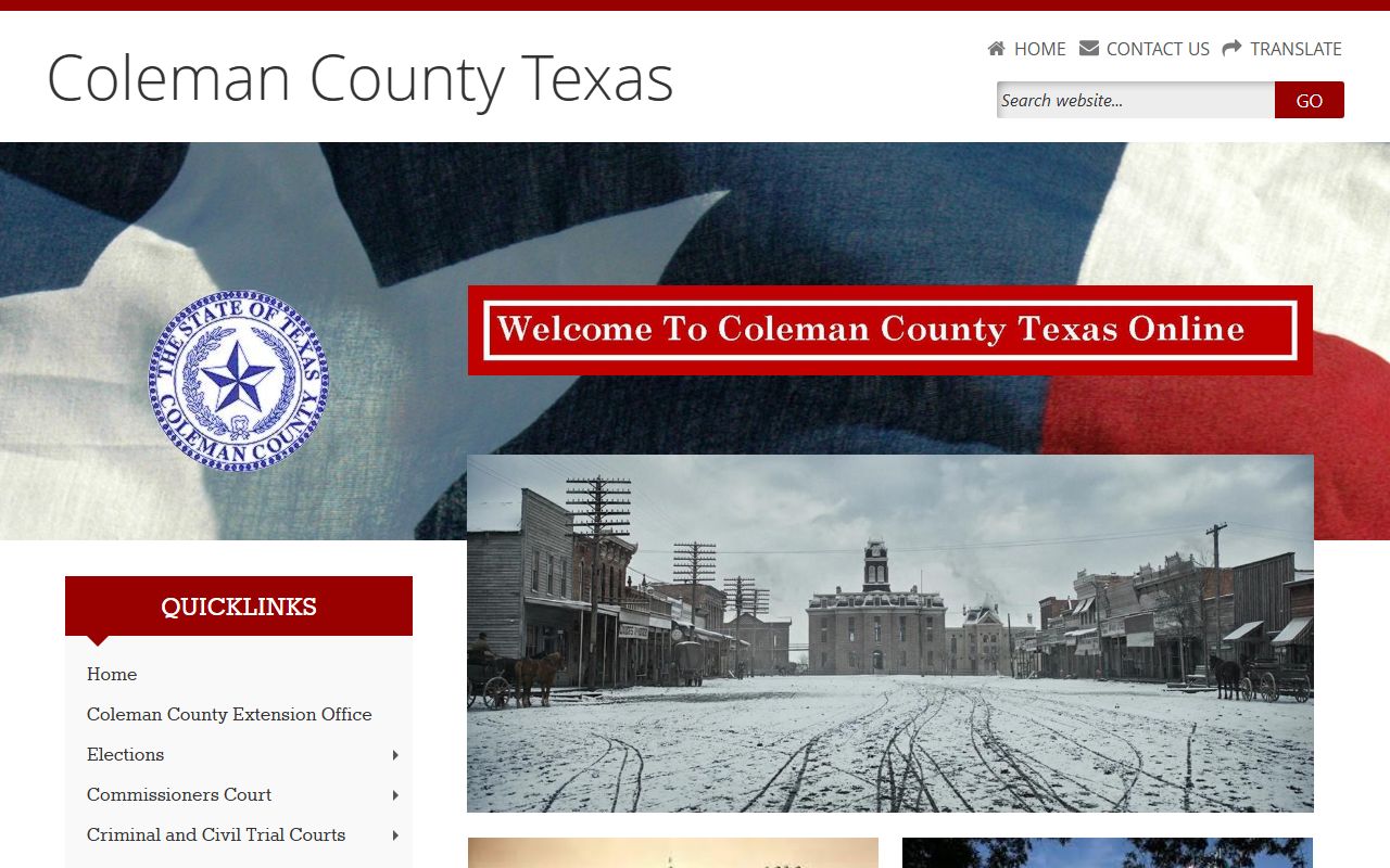 Coleman County divorce records