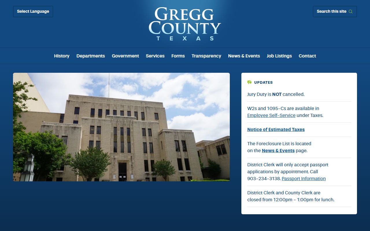 Gregg County divorce records