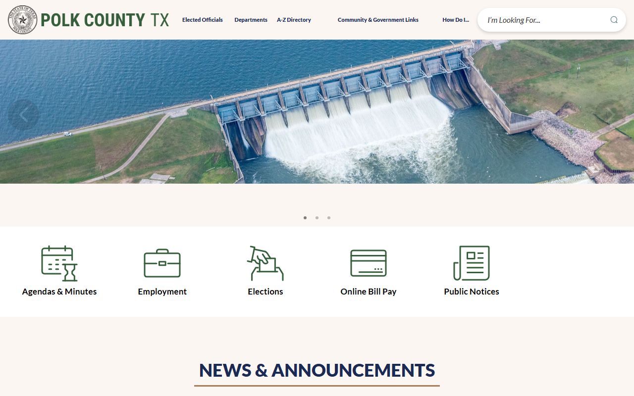 Polk County official website for divorce records search