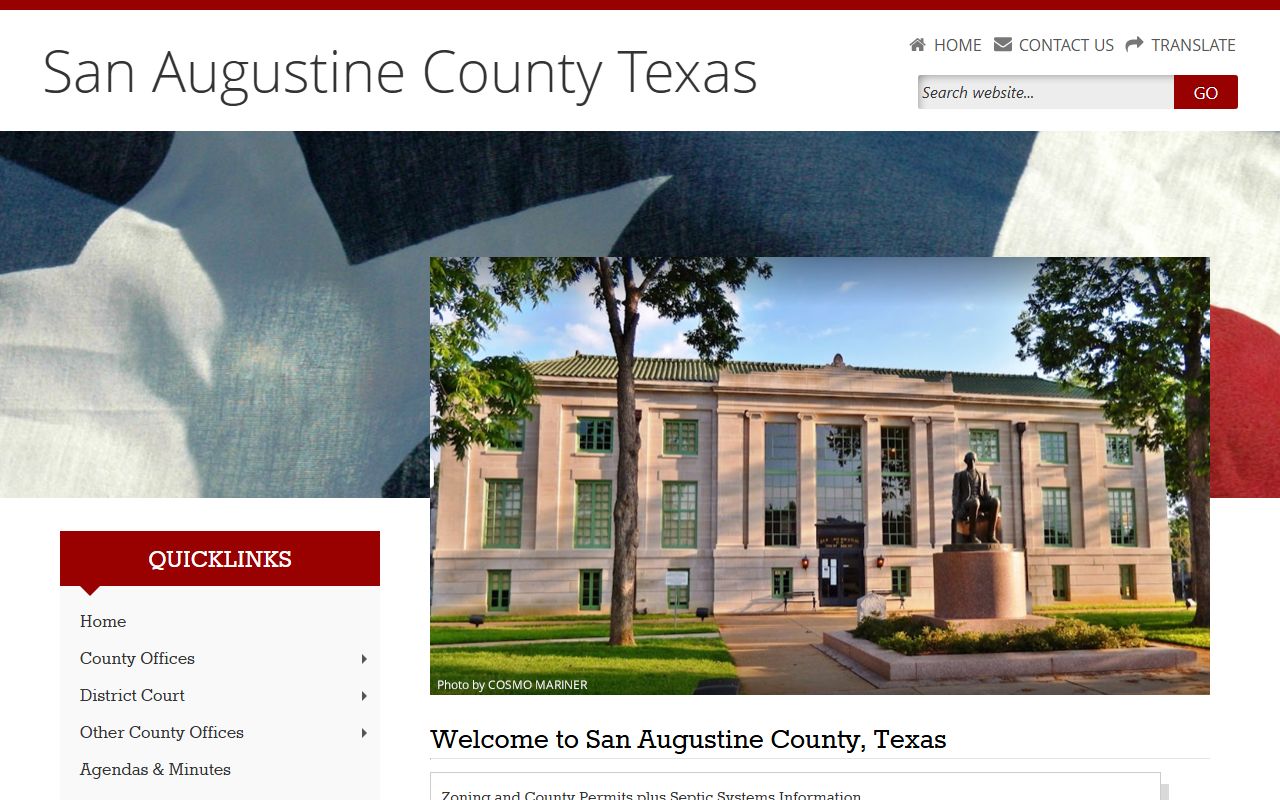 San Augustine County divorce records
